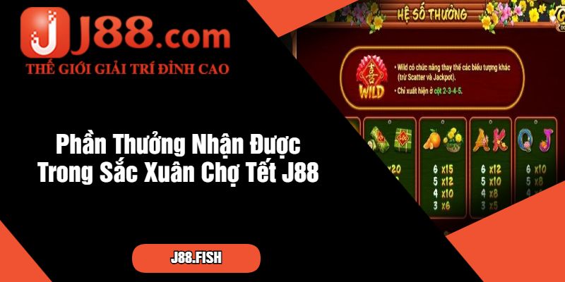 Phần Thưởng Nhận Được Trong Sắc Xuân Chợ Tết J88