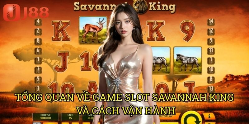 Slot Savannah King J88: Hành Trình Khám Phá Cánh Đồng Hoang Châu Phi 2 Tổng Quan Về Game Slot Savannah King Và Cách Vận Hành